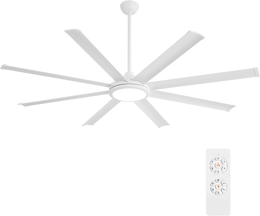 80 in. Large Ceiling Fan with Lights and Remote Control, Industrial Ceiling Fans for Bedroom Living Room-41-ErisView
