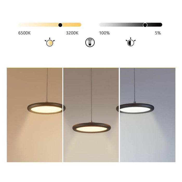 3 Piece Set Geometric Shaped Modern Pendant Light Fixtures Ceiling Lights
