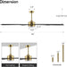 84 in. Black Huge Ceiling Fan with Light, Reversible Fan for Summer Winter, Modern Ceiling Fan for Living Room Restaurant Home Commercial-17-ErisView