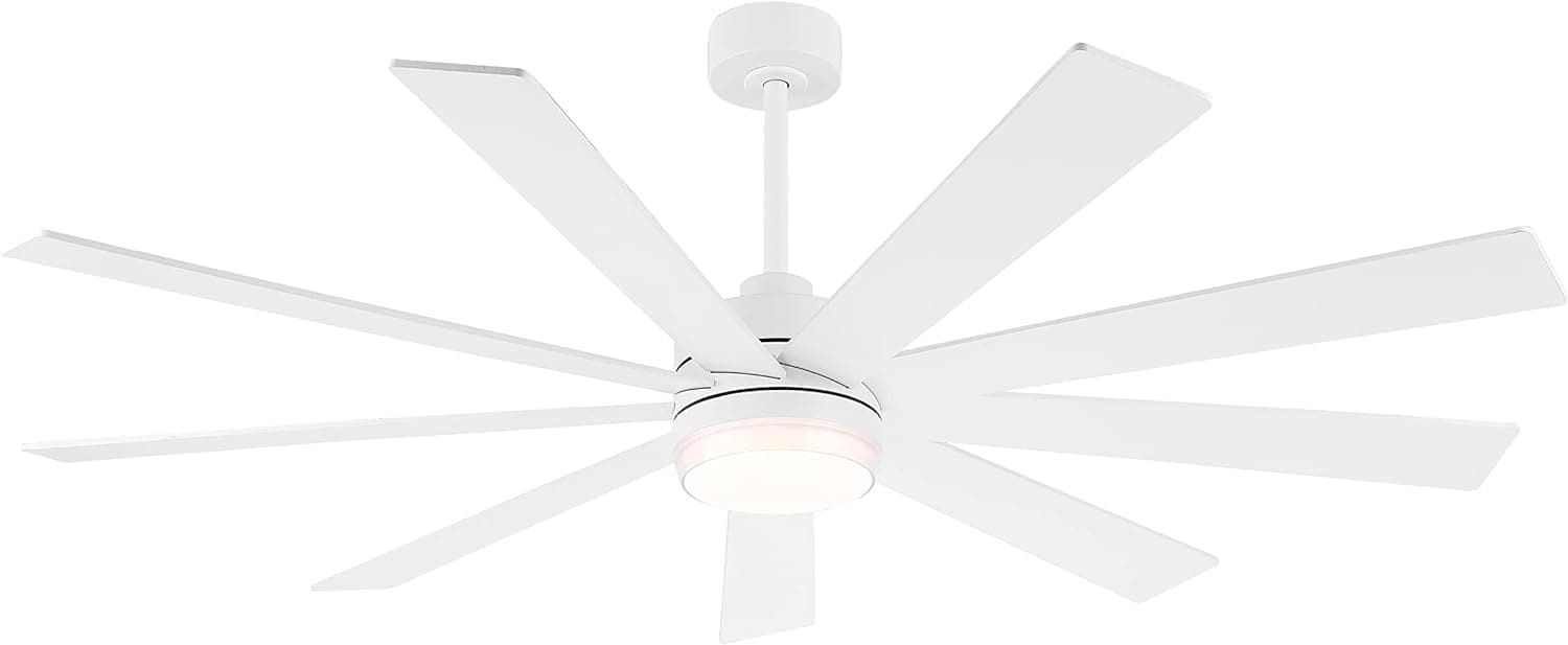 84 in. Black Huge Ceiling Fan with Light, Reversible Fan for Summer Winter, Modern Ceiling Fan for Living Room Restaurant Home Commercial-23-ErisView