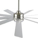 84 in. Black Huge Ceiling Fan with Light, Reversible Fan for Summer Winter, Modern Ceiling Fan for Living Room Restaurant Home Commercial-37-ErisView