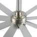 84 in. Black Huge Ceiling Fan with Light, Reversible Fan for Summer Winter, Modern Ceiling Fan for Living Room Restaurant Home Commercial-38-ErisView