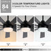 84 in. Black Huge Ceiling Fan with Light, Reversible Fan for Summer Winter, Modern Ceiling Fan for Living Room Restaurant Home Commercial-3-ErisView