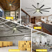 84 in. Huge Ceiling Fan, Black Industrial Remote Control Ceiling Fan and Light, Quiet Small Ceiling Fan for Living Room Bedroom Shop Garage Patio-8-ErisView