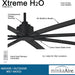 84 in. Huge Ceiling Fan, Outdoor Ceiling Fans, Elegant Ceiling Fans, Black Outdoor Ceiling Fans without Lights, Exterior Ceiling Fans-2-ErisView