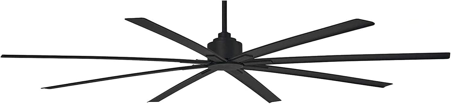 84 in. Huge Ceiling Fan, Outdoor Ceiling Fans, Elegant Ceiling Fans, Black Outdoor Ceiling Fans without Lights, Exterior Ceiling Fans-1-ErisView