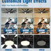 84 in. Huge Ceiling Fan with Light and Remote, Large Indoor Outdoor Ceiling Fan, Reversible Dimmable Ceiling Fan for Living Room Bedroom-3-ErisView