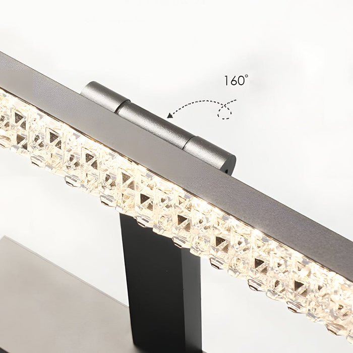 1-Light Acrylic Bar 160° Adjustable LED Vanity Lights In-3 Step Dimming