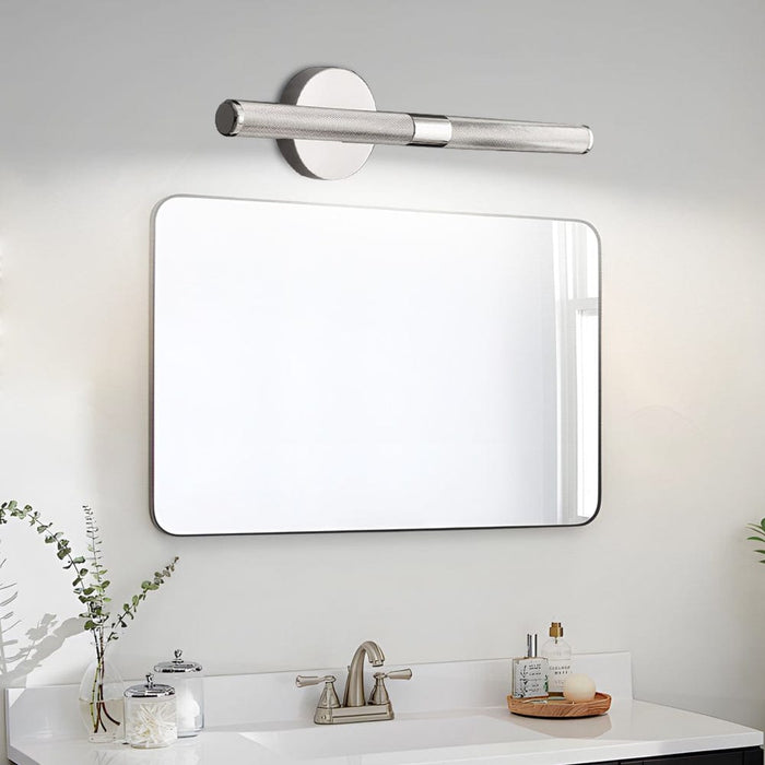 Modern LED Vanity Light Fixture with Gold/Chrome/Black Nickel Finish