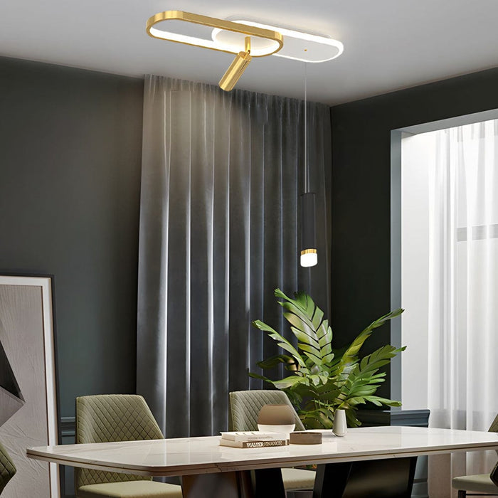 Long Strip 3 Step Dimming Modern Ceiling Lights Spotlights Hanging Lights