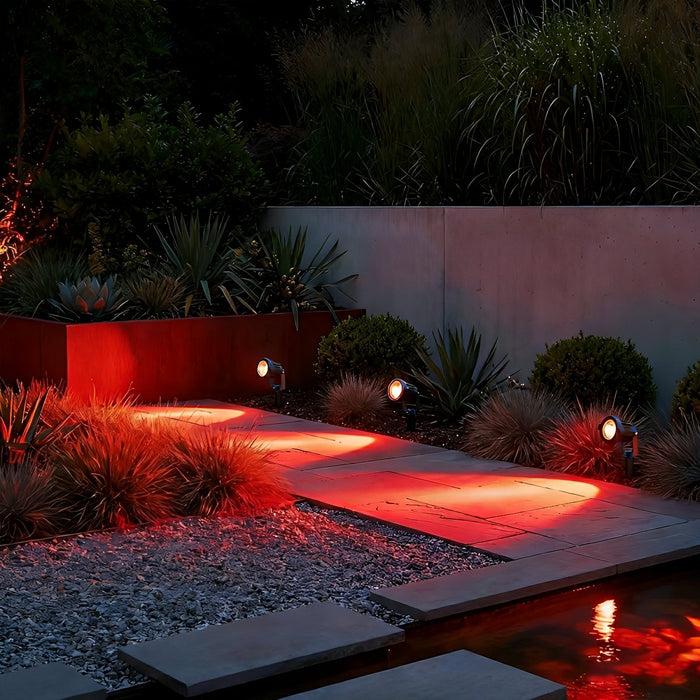 Solar Landscape Spot Light, Architectural Accent, Waterproof IP65, Dusk to Dawn for Garden/Patio/Pathway
