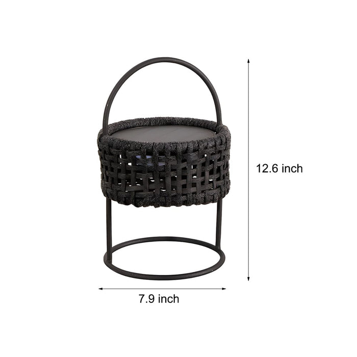 Portable Atmosphere Woven Lantern Waterproof LED Modern Solar Lights