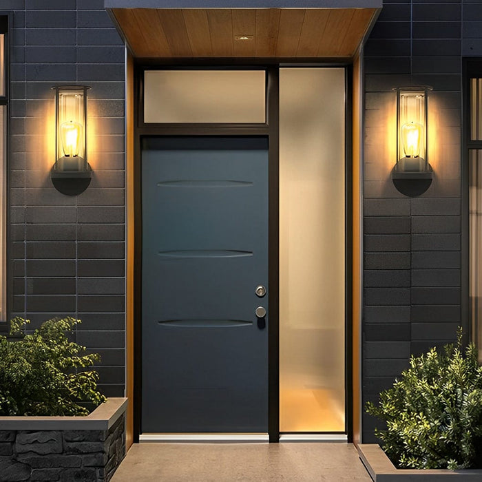 Minimalist Round Waterproof Retro Wall Lamp Outdoor Lawn Lights Path Lights
