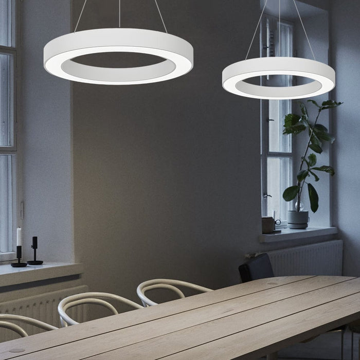 Dia 15'' Ring LED Office Chandelier Light Hanging Ceiling Lighting
