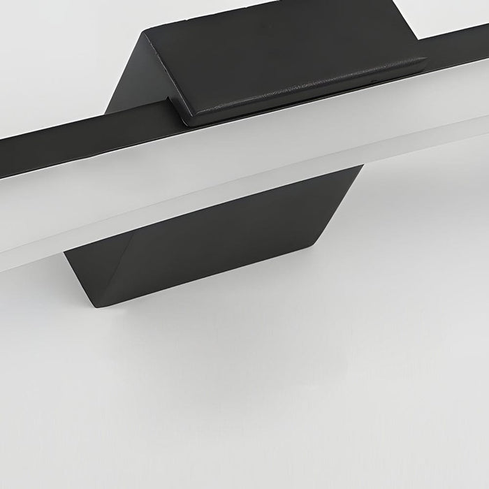 Modern Linear LED Vanity Light Bar for Bathroom - Matte Black/White
