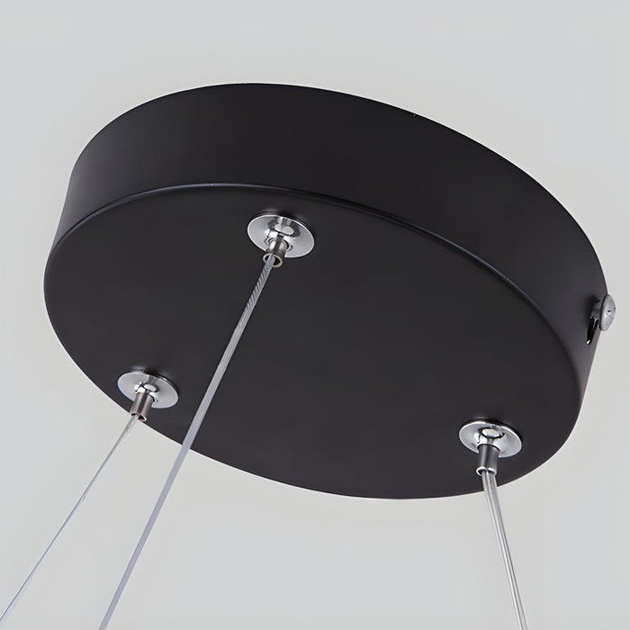 4 Pcs Y-Shaped LED Office Chandelier Hanging Ceiling Pendant Lighting