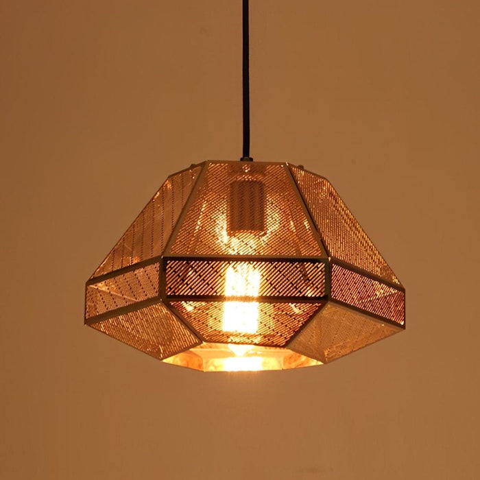 Electroplated Stainless Steel Creative Geometric Nordic Pendant Lights