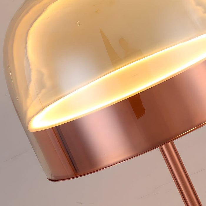 Equatore Glass Shade Table Lamp Small Double Layers Night Lighting
