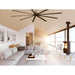 96 in. Big Ceiling Fans, Oil Rubbed Bronze Ceiling Fan, Cathedral Ceiling Fan, Mid Century Modern Ceiling Fan-7-ErisView