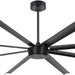 96 in. Huge Ceiling Fan, Black Outdoor Ceiling Fan NO Light, Industrial Outdoor Patio Ceiling Fans for Garage, Nice Ceiling Fans, Remote Control Fan-1-ErisView