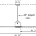 96 in. Huge Ceiling Fan, Industrial Ceiling Fan with Remote for Home Or Commercial, Black Outdoor Fans for Porch Patio Warehouse Restaurant Cathedral-4-ErisView