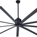 96 in. Huge Ceiling Fan, Industrial Ceiling Fan with Remote for Home Or Commercial, Black Outdoor Fans for Porch Patio Warehouse Restaurant Cathedral-1-ErisView