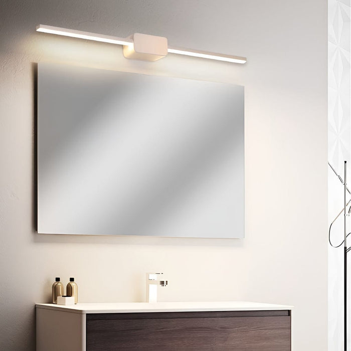 White/Black Modern 1-Light Linear Vanity Light LED Bath Bar