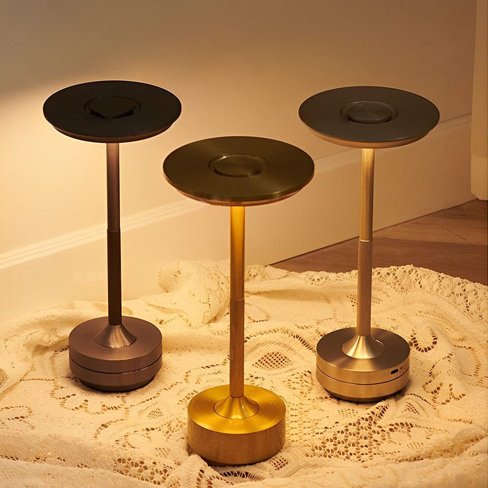 Portable Cordless Table Lamp with Touch Dimmable Rechargeable Night Light