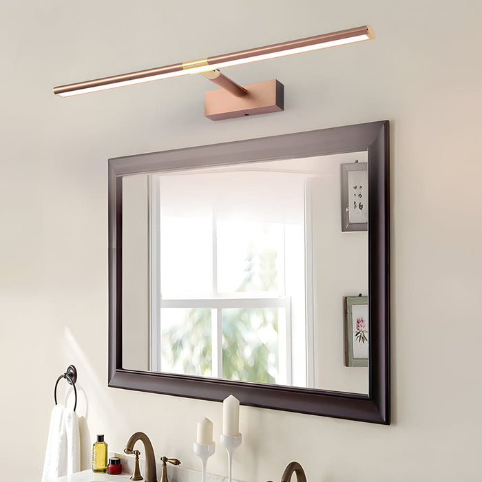 1-Light Retractable Long Strip LED Vanity Lights Bathroom Lighting