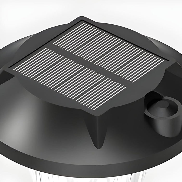 4-Pack LED Waterproof Black Modern Intelligent Solar Lights Outdoor Lawn Lamp