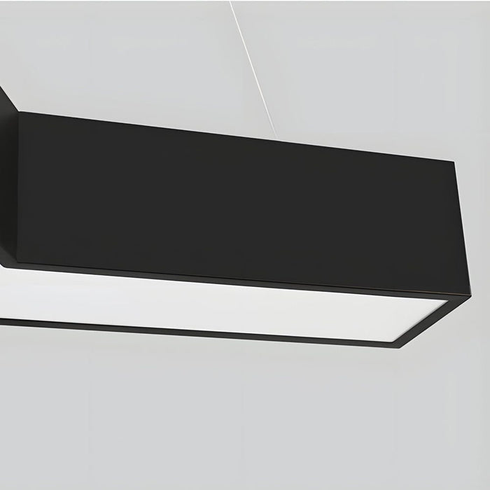 4 Pcs Y-Shaped LED Office Chandelier Hanging Ceiling Pendant Lighting