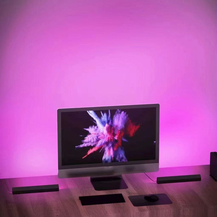 Wireless APP Multi Color Long Strip Smart LED RGB Table Lamp Desk Atmosphere Lamp