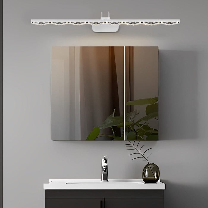 Acrylic Wavy 16''/24''/31'' L Linear LED Bar Dimmable Vanity Lights