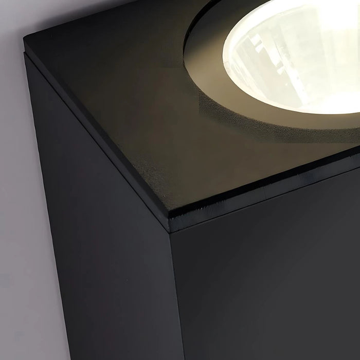 Dimmable Waterproof Outdoor Rectangular Up and Down Exterior Wall Lights