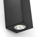 Dimmable Waterproof Outdoor Rectangular Up and Down Exterior Wall Lights