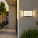 Waterproof Modern Louvered LED Outdoor Wall Light