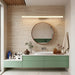 Modern Wood LED Vanity Light Minimalist Bathroom Mirror Wall Sconce