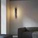 Modern Minimalist Linear Glass LED Wall Sconce