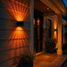 Waterproof RGB Dimmable 7-Beam Up Down LED Outdoor Wall Light