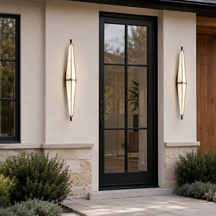 Waterproof Luxury Diamond Outdoor Wall Light