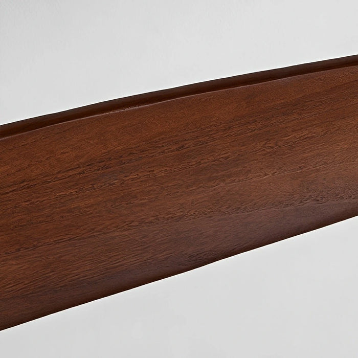 Modern Wing-inspired Wood 3-Blade DC Motor Reverse Ceiling Fan