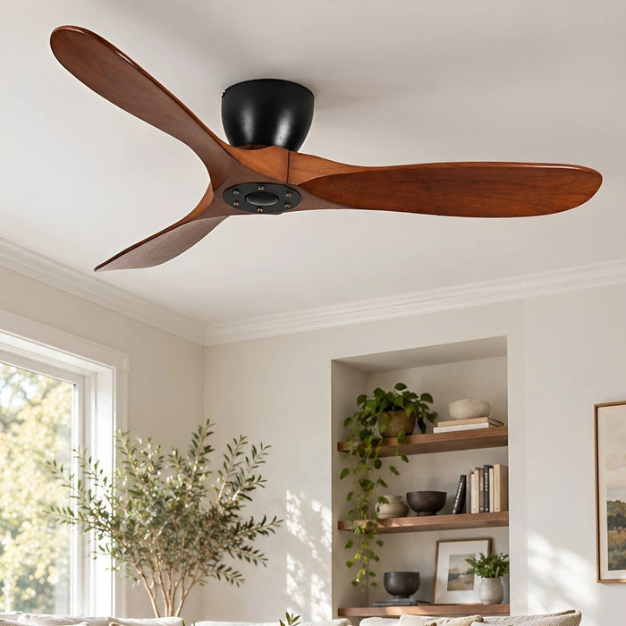 Waterproof Wood DC Motor Outdoor Ceiling Fan