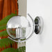 Dimmable Modern Minimalist Space age Silver Wall Sconces Lights