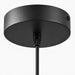 Dimmable Vintage Industrial Crystal Glass Pendant Light Ceiling Light