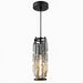 Dimmable Vintage Industrial Crystal Glass Pendant Light Ceiling Light