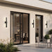 Waterproof Modern Dimmable Linear LED Outdoor Wall Light