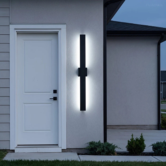 Waterproof Modern Dimmable Linear LED Outdoor Wall Light