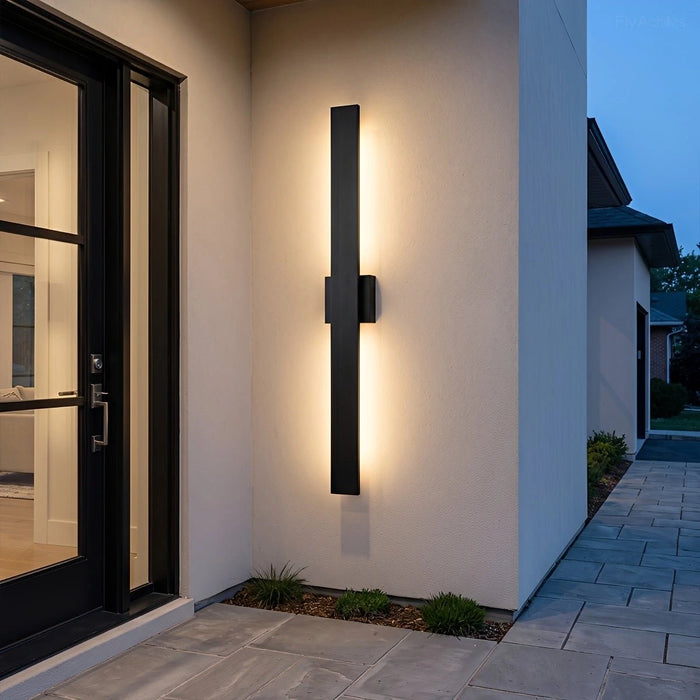 Waterproof Modern Dimmable Linear LED Outdoor Wall Light