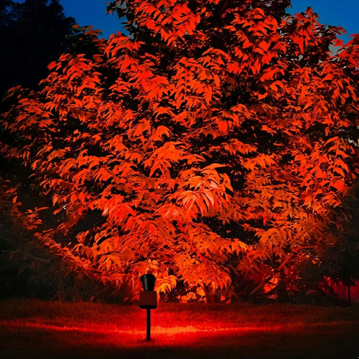 Solar Waterproof LED Landscape Tree Lighting Outdoor Spot Light