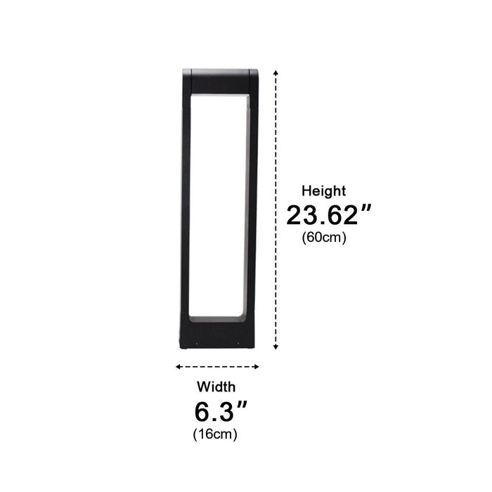 Modern Waterproof Rotatable LED Outdoor Pathway Light